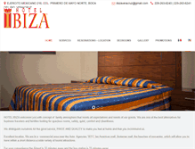 Tablet Screenshot of hotelibizaveracruz.com
